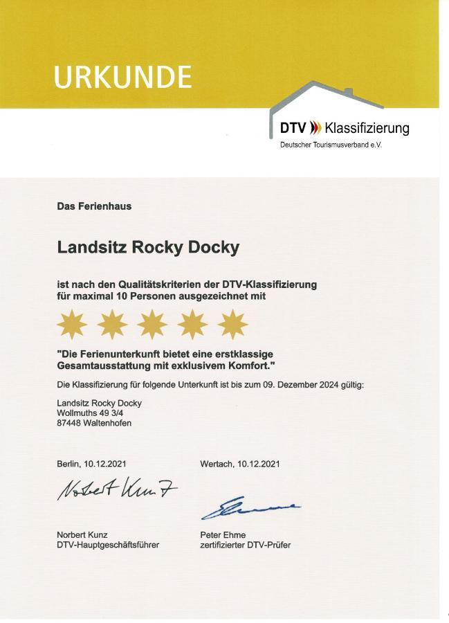 Landsitz Rocky Docky Villa Niedersonthofen Dış mekan fotoğraf